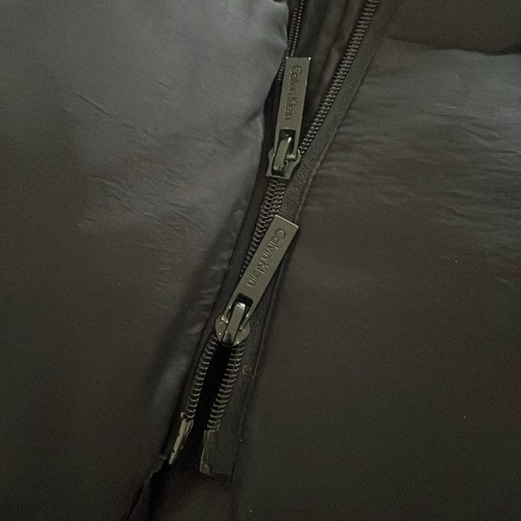 Calvin Klein: Quilted Puffer Down 3/4 Length Coat - Picture 10 of 14